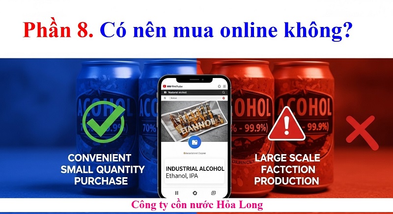 Cồn Công Nghiệp Mua Ở Đâu? Hướng Dẫn Chọn Nơi Uy Tín, Giá Tốt Nhất